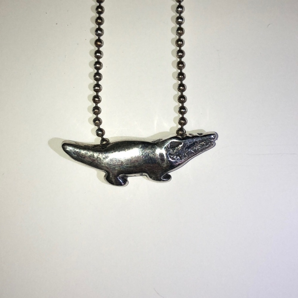 Mignon Faget Alligator necklace
